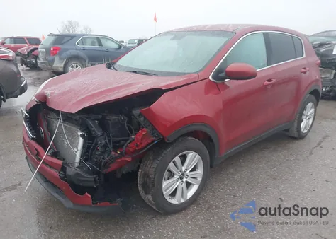 2018 Kia Sportage Lx from USA, damaged, VIN KNDPM3AC3J7423743